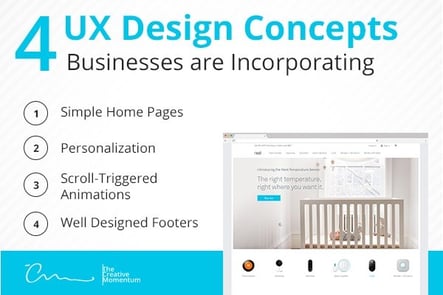 4 UX Design Concepts Businesses Are Incorporating