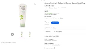 Aveeno Landing Page