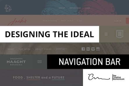 Designing the ideal navigation bar