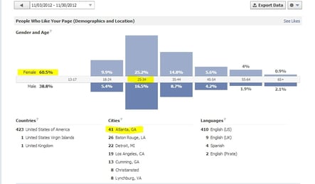 Facebook Business Page Insights 2