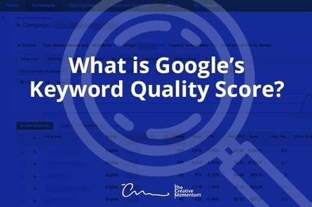 What is Google's Keyword Quality Score