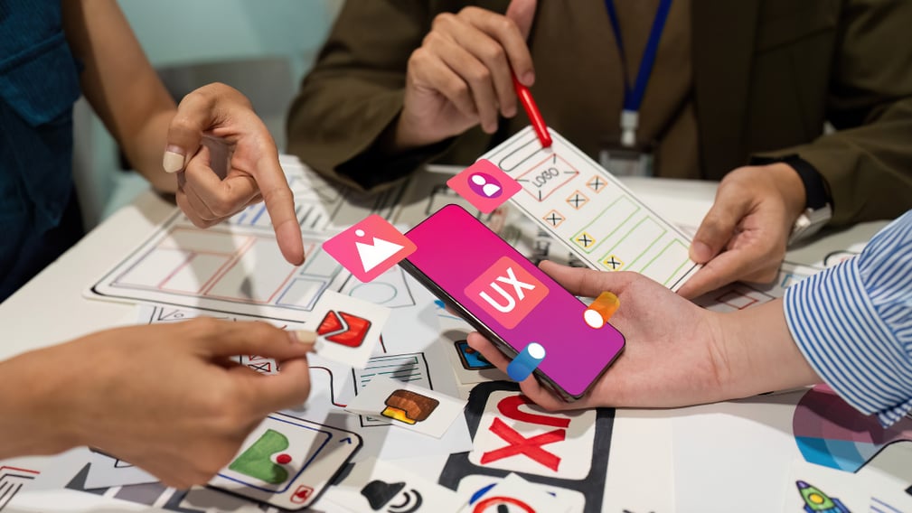 UX website design