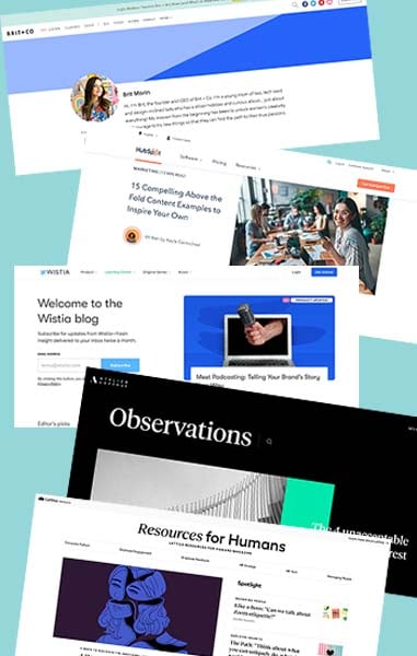 Academic Blog Layout Design Examples 5 Great Blog Design Layout Examples to Ignite Your Imagination