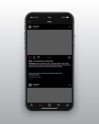A web design trend that continues to grow in 2022 is dark mode - a phone set to dark mode