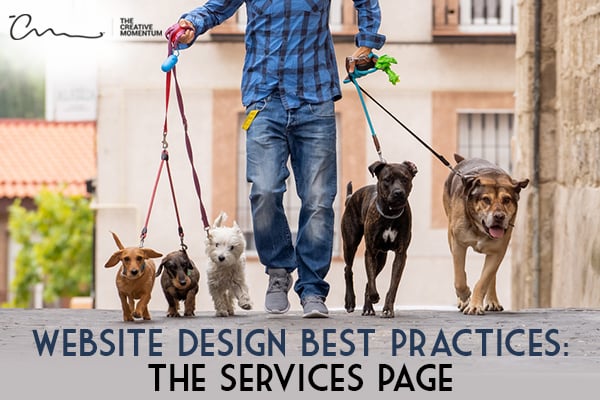 Website Design Best Practices: The Services Page - a well-developed service page is a cornerstone of any service business website.