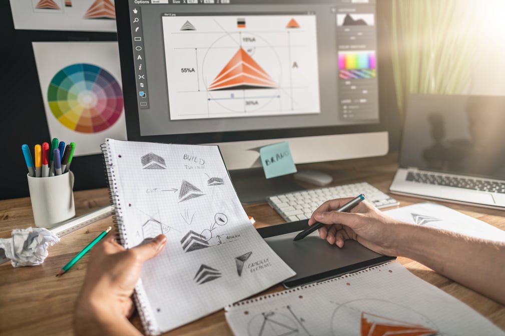 corporate logo redesign