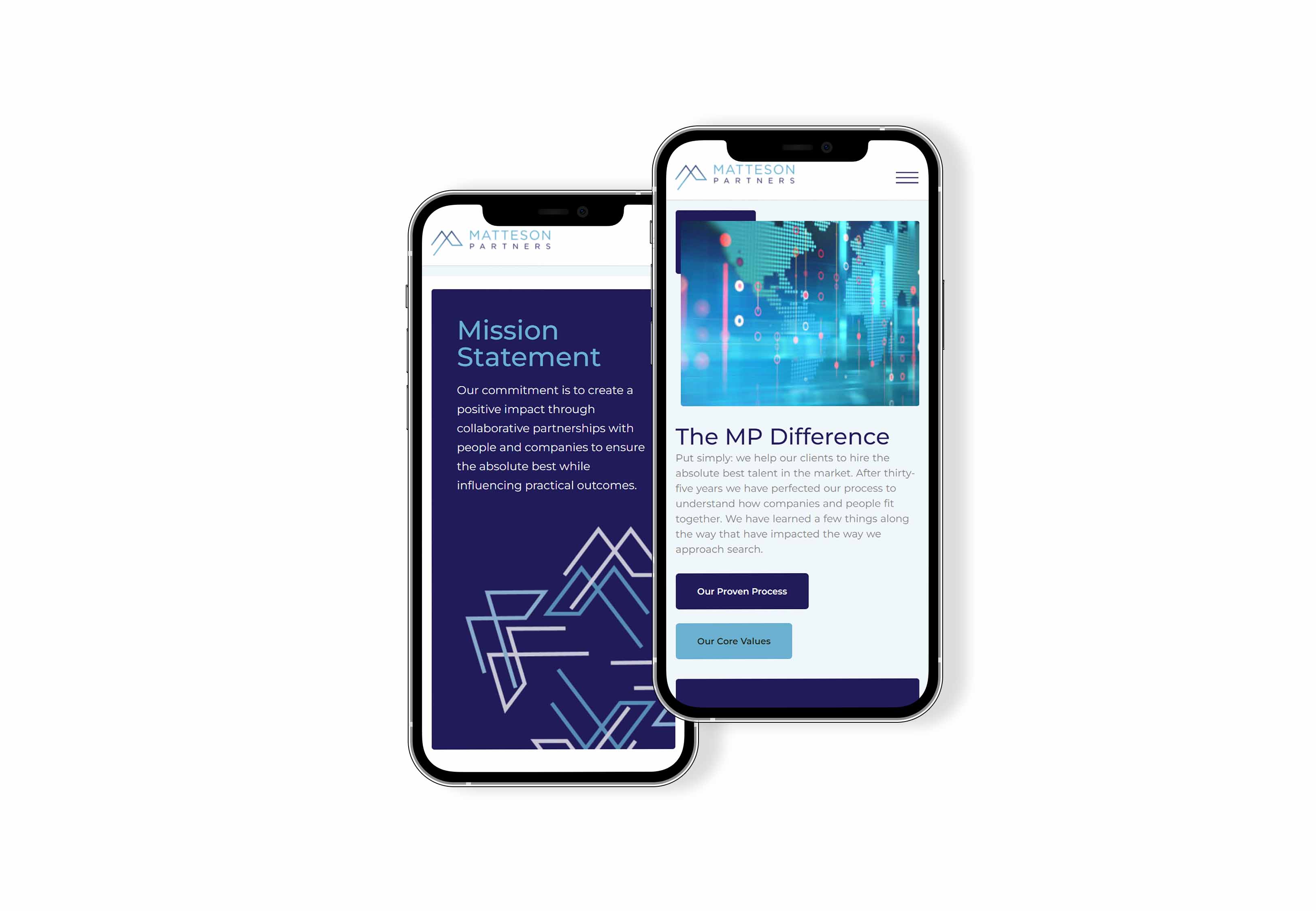 Matteson Partners Mobile Version