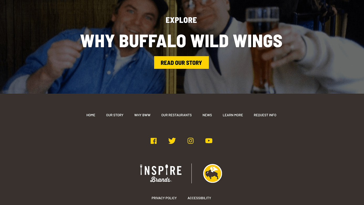 Buffalo Wild Wings Franchising | The Creative Momentum - Web Design & Digital Marketing