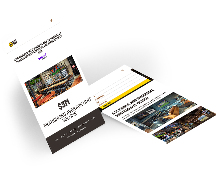 BWW Franchising Reponsive Design BWW Franchising Mobile