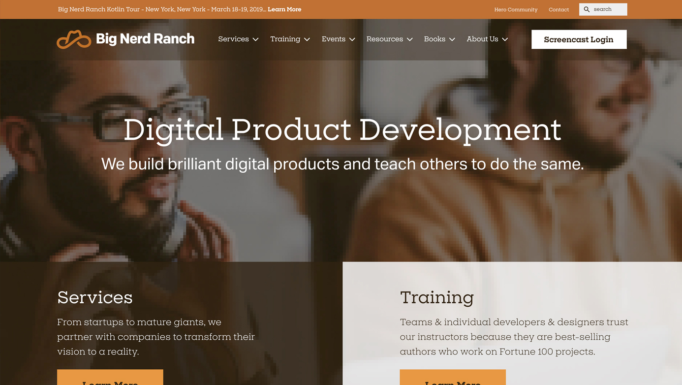 Big Nerd Ranch Company | The Creative Momentum - Web Design & Digital Marketing