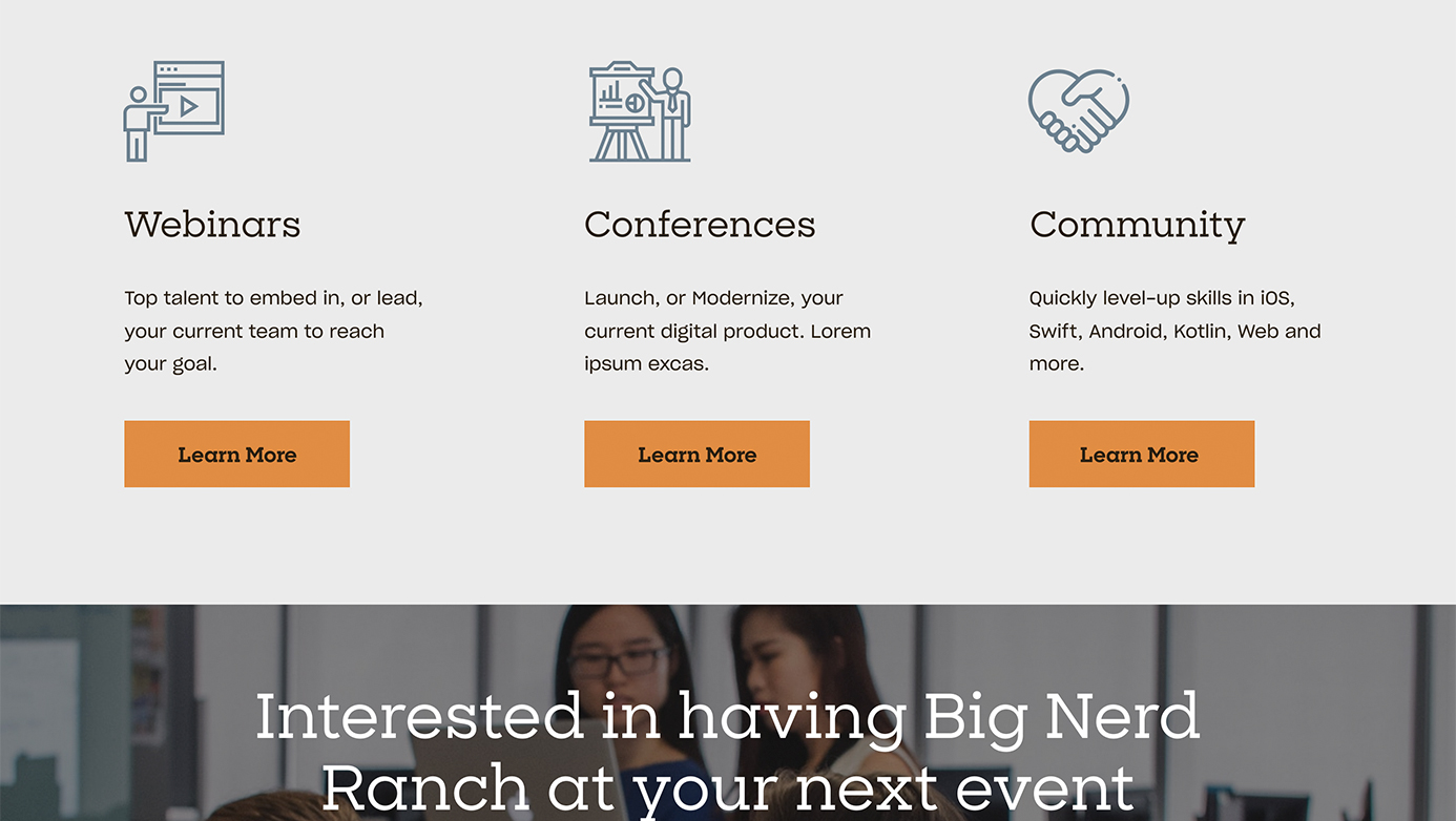 Big Nerd Ranch Company | The Creative Momentum - Web Design & Digital Marketing