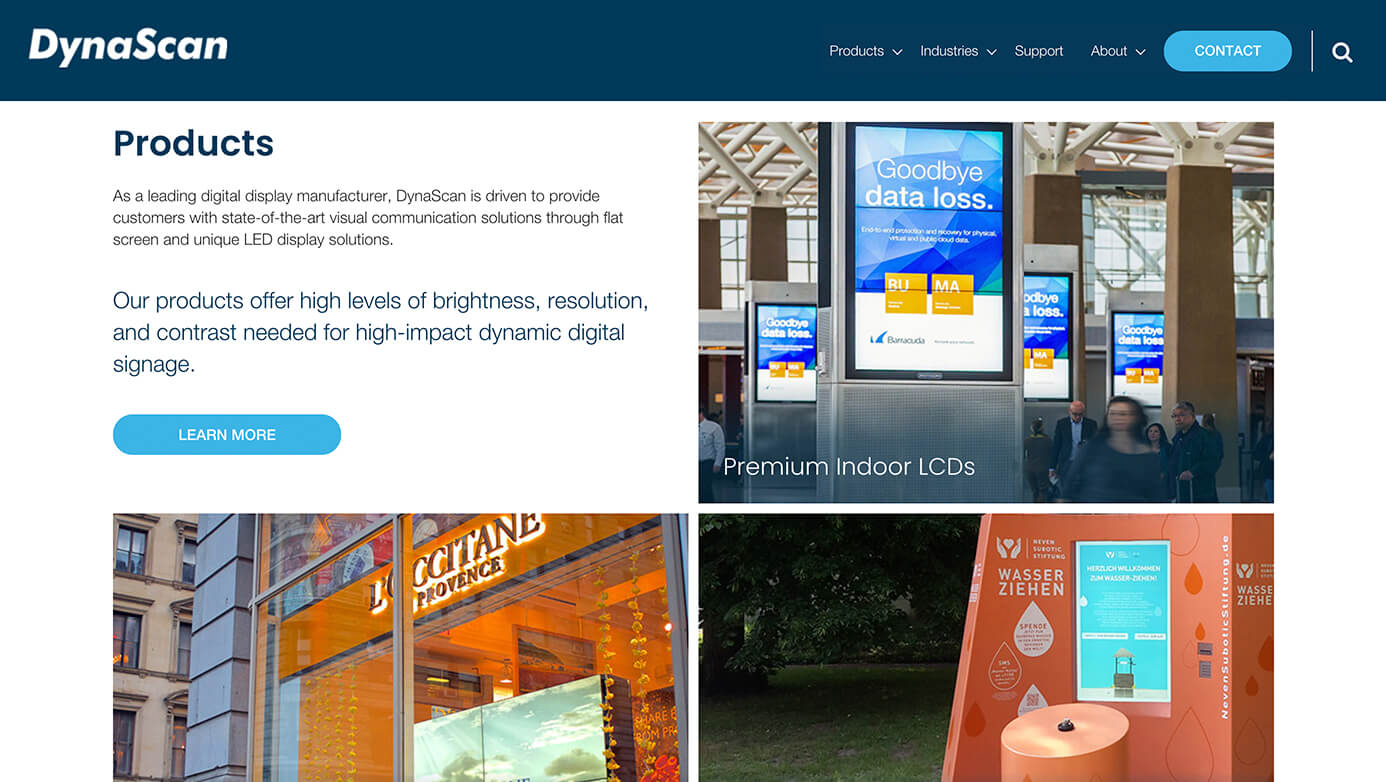 DynaScan Company | The Creative Momentum - Web Design & Digital Marketing