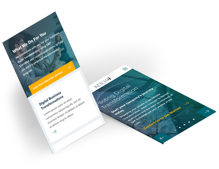 Ketch Reponsive Design Ketch Mobile