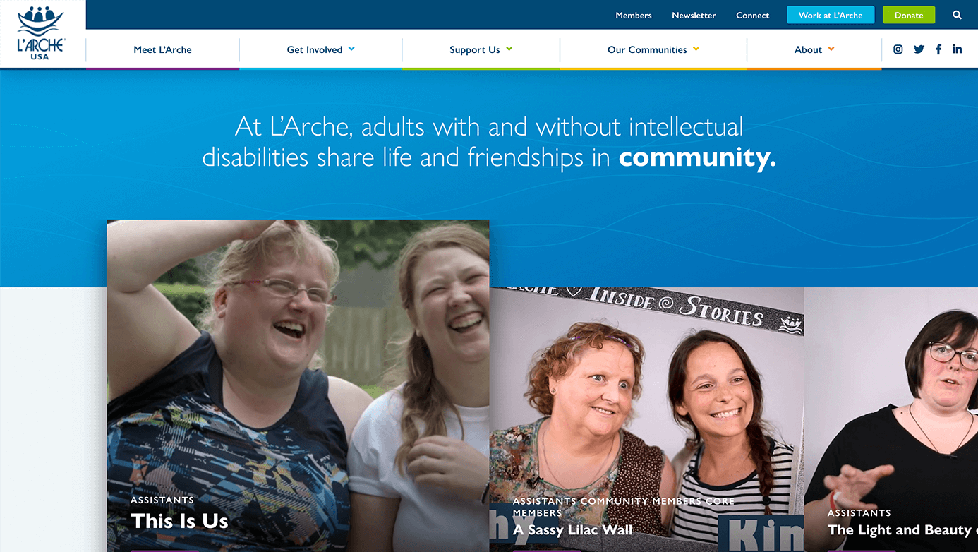 L'Arche | The Creative Momentum - Web Design & Digital Marketing