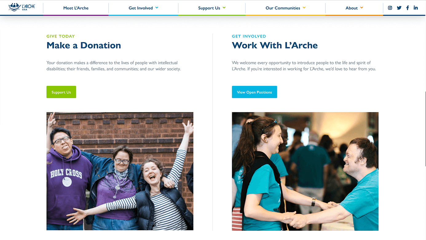 L'Arche | The Creative Momentum - Web Design & Digital Marketing