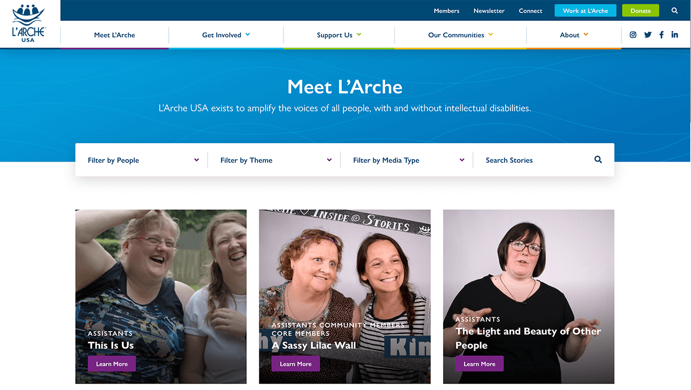 L'Arche | The Creative Momentum - Web Design & Digital Marketing