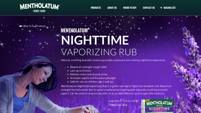 Mentholatum Ointment | The Creative Momentum - Web Design & Digital Marketing