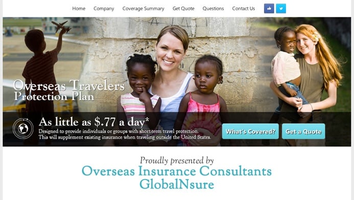 Overseas Travelers | The Creative Momentum - Web Design & Digital Marketing