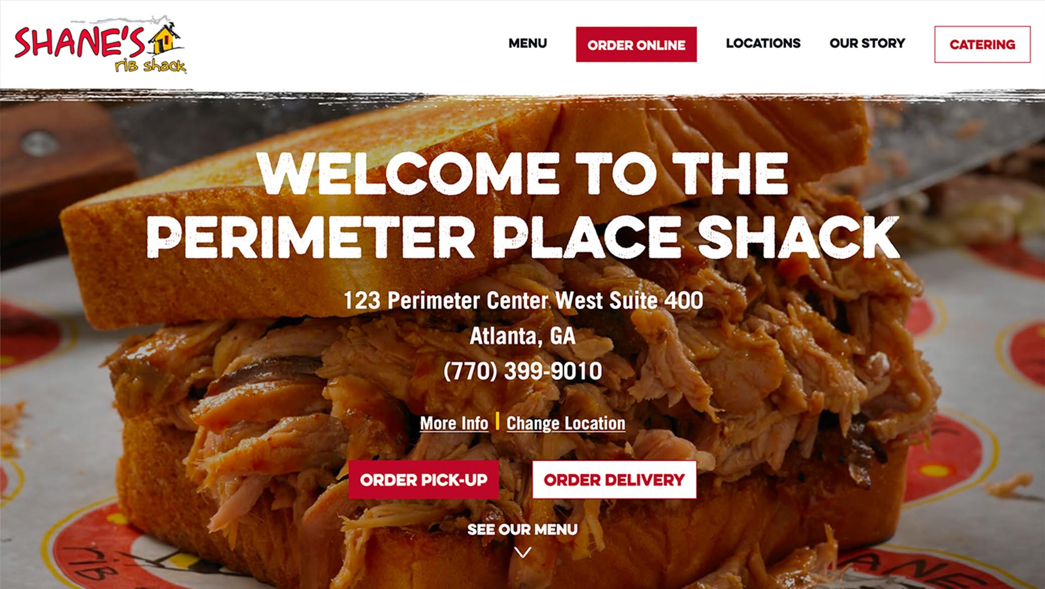 Shane's Rib Shack Company | The Creative Momentum - Web Design & Digital Marketing