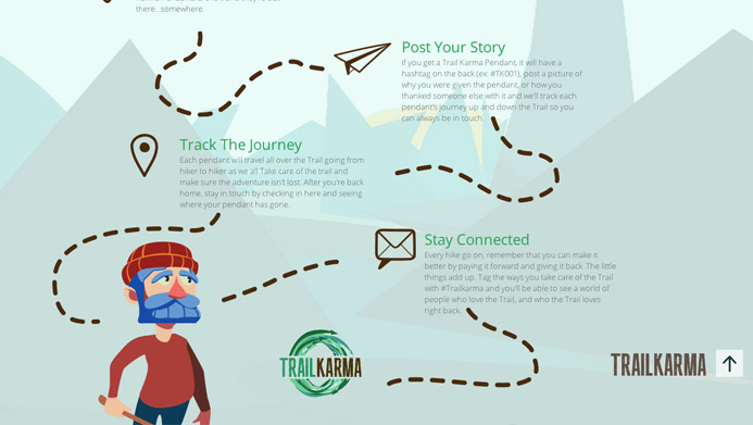 Trail Karma - Appalachian Trail | The Creative Momentum - Web Design & Digital Marketing