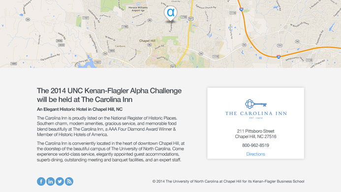 UNC Chapel Hill - Kenan Flagler Business School | The Creative Momentum - Web Design & Digital Marketing