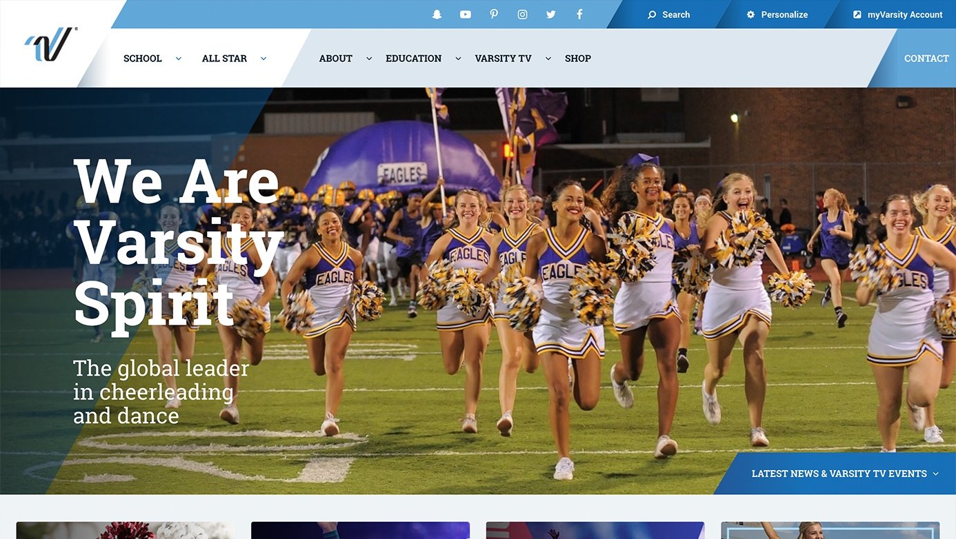 Varsity | The Creative Momentum - Web Design & Digital Marketing