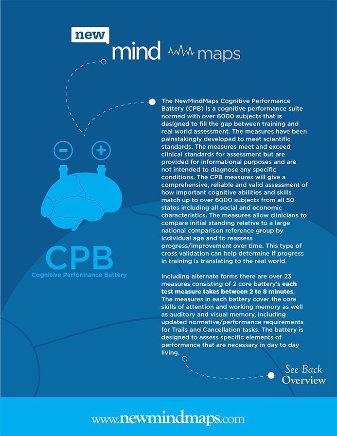 NewMind custom designed conference handout