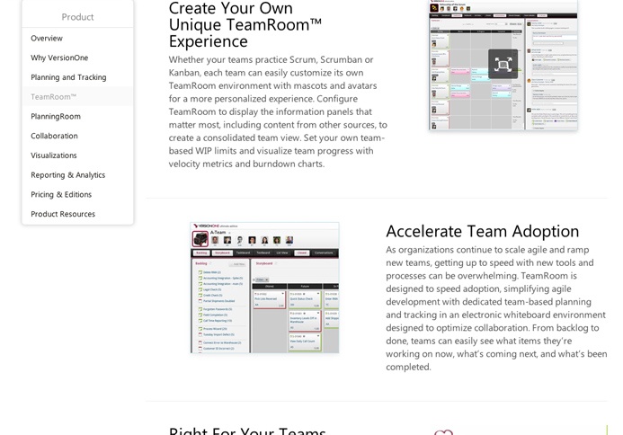VersionOne custom web design flexible checkered layout. Created from HTML5 and CSS3